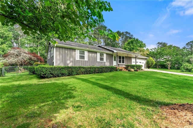 57 Fair Oaks Dr SE, Conyers, GA 30094 - ranch-style home with a garage and driveway