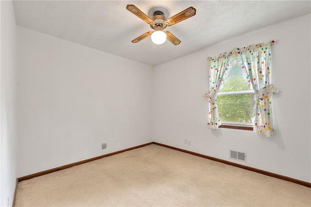 57 Fair Oaks Dr SE, Conyers, GA 30094 - unfurnished room with light colored carpet, ceiling fan, and baseboards