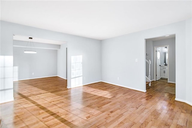 8914 Gardener Dr, Jonesboro, GA 30238 - unfurnished room featuring light wood finished floors and baseboards