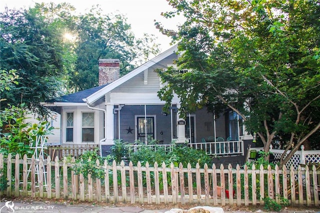 view of front of house