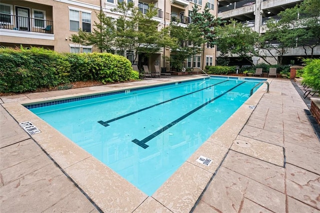 view of community pool