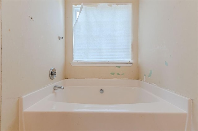 bathroom with a bathtub