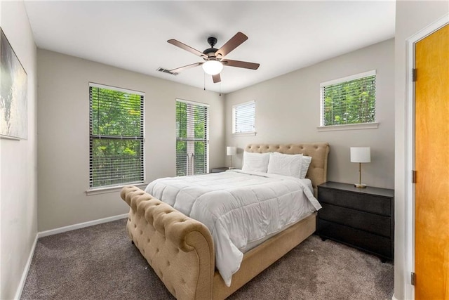 898 Oak St SW Unit 1301, Atlanta, GA 30310 - carpeted bedroom with baseboards and ceiling fan
