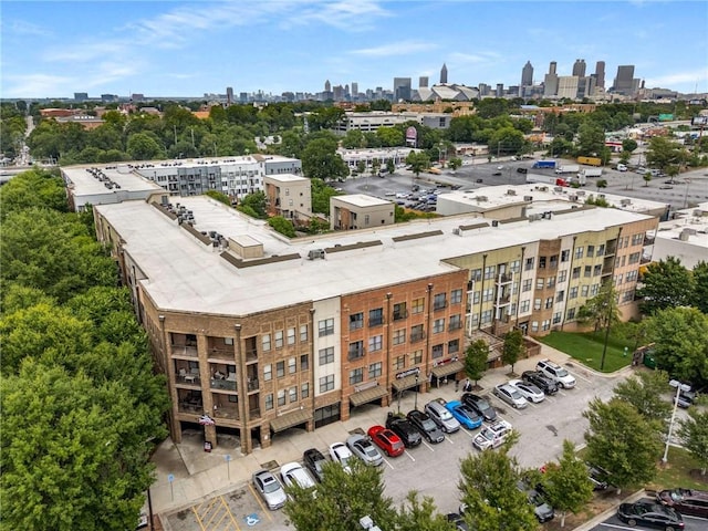 898 Oak St SW Unit 1301, Atlanta, GA 30310 - aerial view of city skyline and apartment complex / building