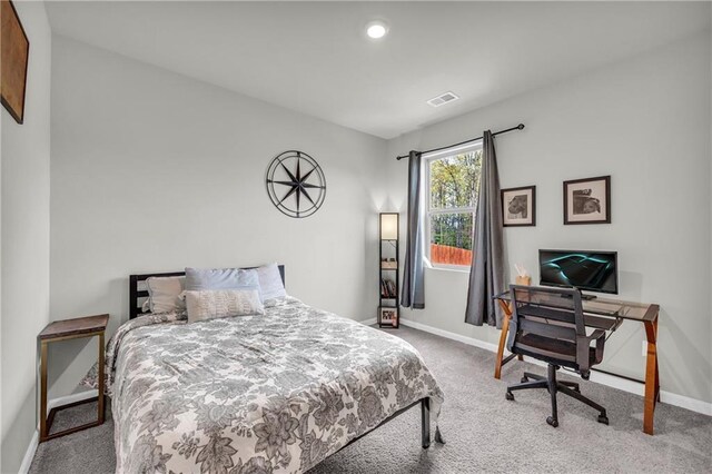 509 Azalea Bloom Dr, Loganville, GA 30052 - carpeted bedroom featuring recessed lighting, baseboards, and visible vents