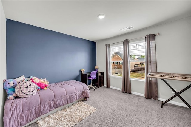 509 Azalea Bloom Dr, Loganville, GA 30052 - bedroom with carpet floors, baseboards, and visible vents