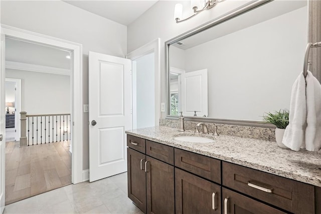 4025 Connolly Ct, Roswell, GA 30075 - bathroom featuring vanity and tile patterned flooring