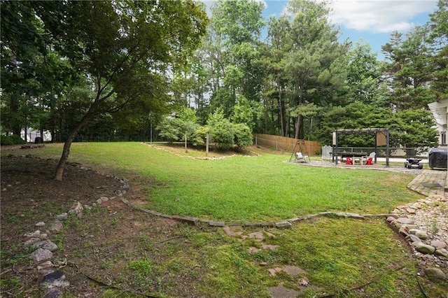 285 Aspen Way, Fayetteville, GA 30214 - view of yard with a patio area