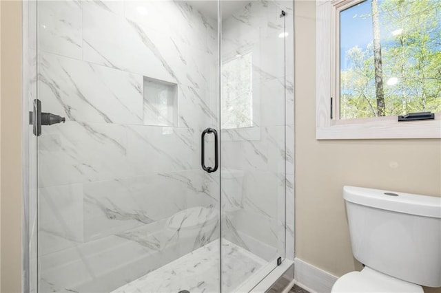 275 River Cliff Dr, Cornelia, GA 30531 - full bathroom with a marble finish shower and vanity