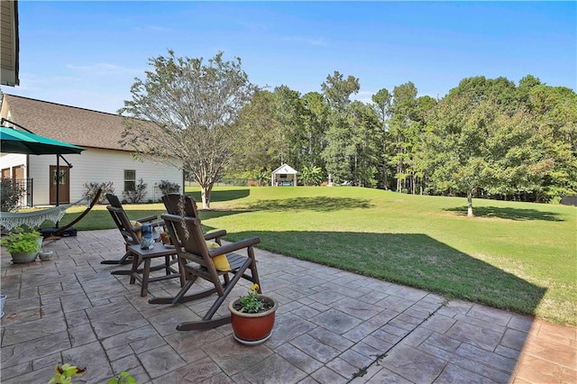 view of patio