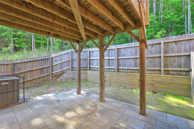 1005 Belfry Ter, Fairburn, GA 30213 - view of patio featuring central AC unit