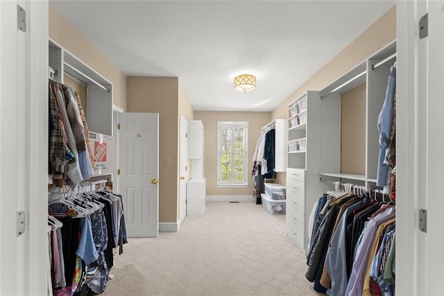 1374 Riverside Dr, Gainesville, GA 30501 - walk in closet featuring light colored carpet