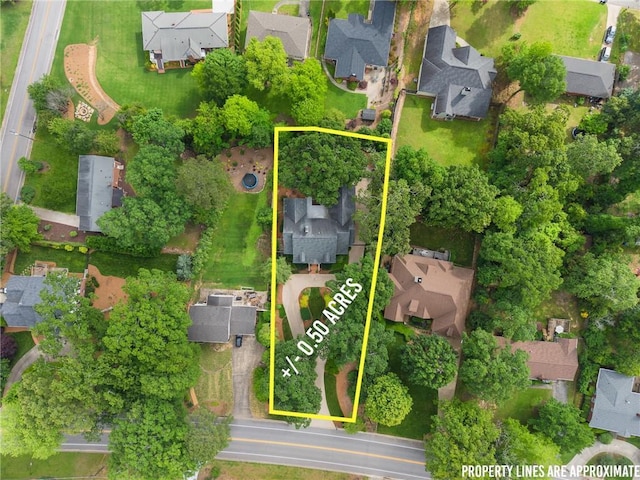 1374 Riverside Dr, Gainesville, GA 30501 - aerial perspective of suburban area