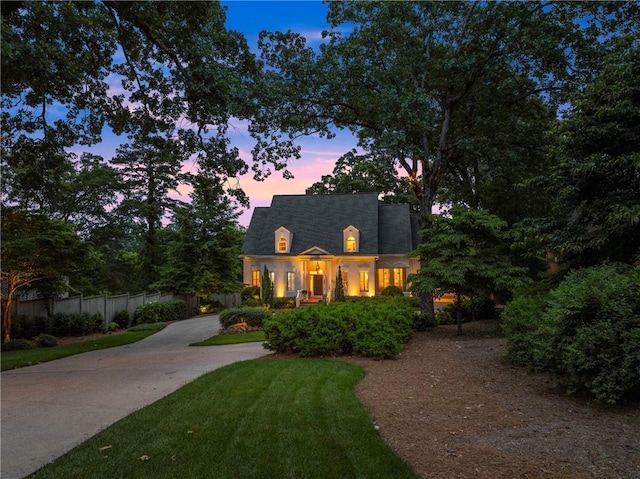 1374 Riverside Dr, Gainesville, GA 30501 - cape cod-style house featuring mansard roof and driveway