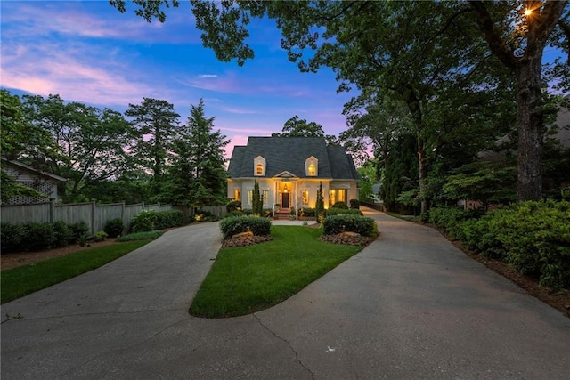 1374 Riverside Dr, Gainesville, GA 30501 - cape cod-style house featuring concrete driveway and mansard roof