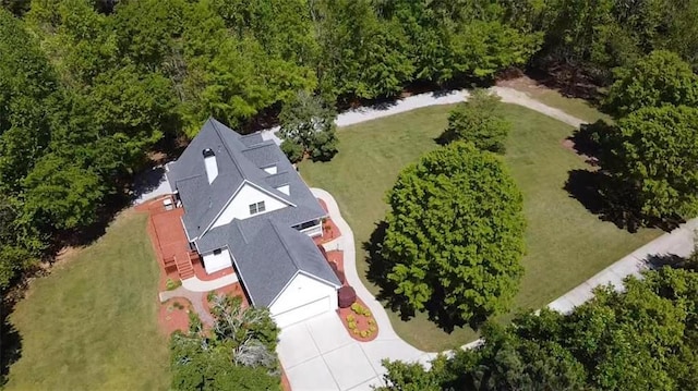 drone / aerial view