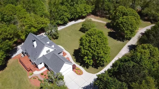aerial view
