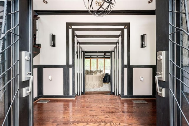 1216 E Rock Springs Rd NE, Atlanta, GA 30306 - entrance foyer featuring wood finished floors