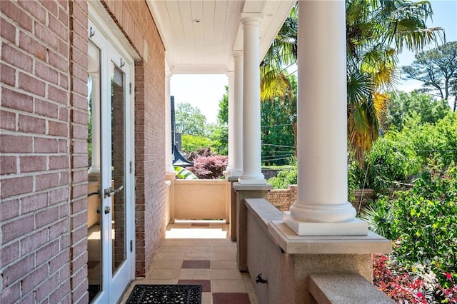 1216 E Rock Springs Rd NE, Atlanta, GA 30306 - balcony with a porch