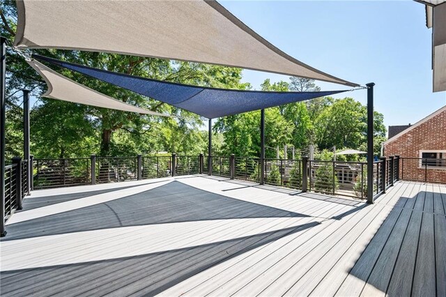 1216 E Rock Springs Rd NE, Atlanta, GA 30306 - view of wooden terrace
