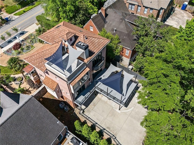 1216 E Rock Springs Rd NE, Atlanta, GA 30306 - drone / aerial view