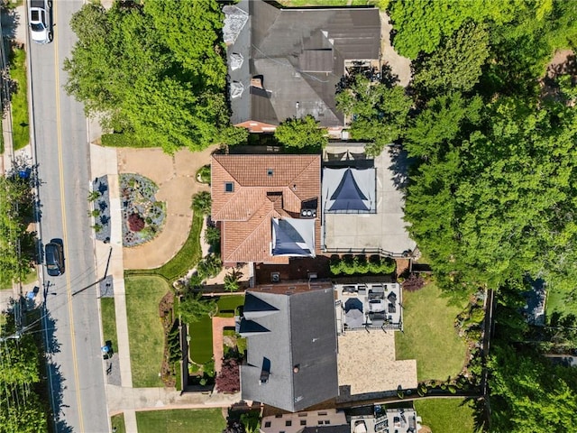 1216 E Rock Springs Rd NE, Atlanta, GA 30306 - drone / aerial view
