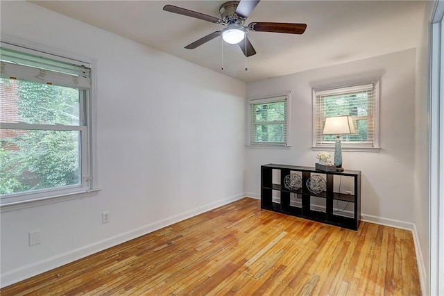 122 Vickery Dr, Fairburn, GA 30213 - spare room featuring light wood-type flooring and baseboards