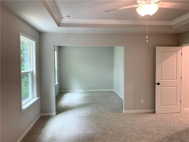 7206 Grand Reunion Dr, Hoschton, GA 30548 - carpeted empty room featuring plenty of natural light, a ceiling fan, and a smoke detector