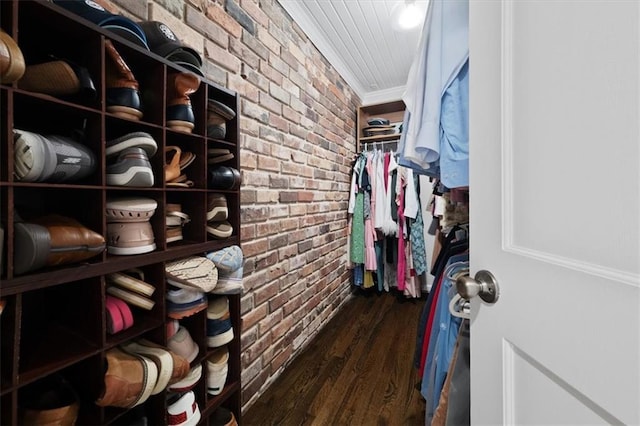 302 Chinquapin Dr SW, Marietta, GA 30064 - spacious closet featuring wood finished floors
