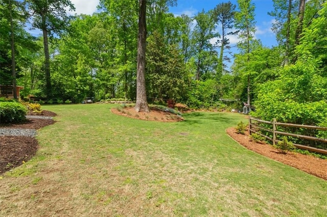 302 Chinquapin Dr SW, Marietta, GA 30064 - view of yard