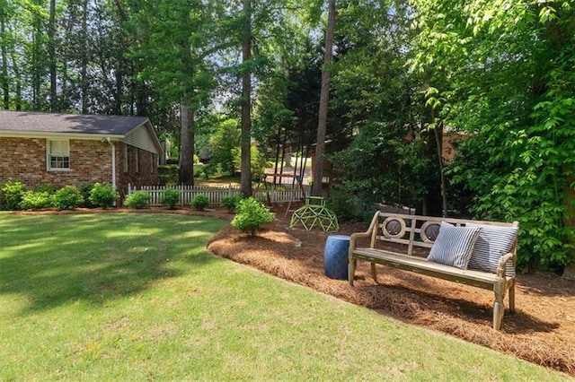 302 Chinquapin Dr SW, Marietta, GA 30064 - view of yard with view of wooded area
