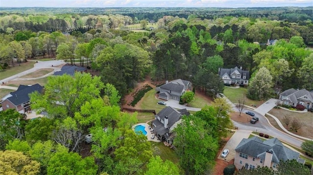 229 Primstone Way, Mcdonough, GA 30253 - aerial view of residential area with a heavily wooded area