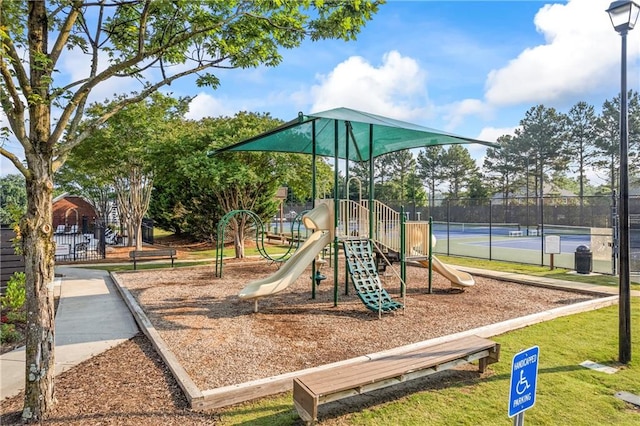2517 Stone Manor Dr, Buford, GA 30519 - community play area with a tennis court