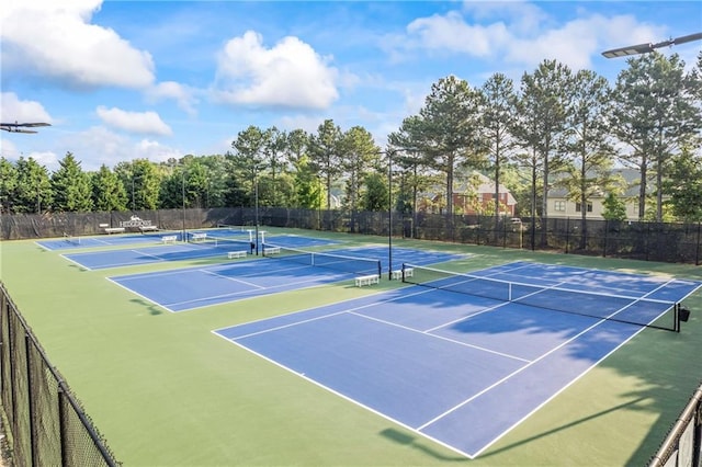 2517 Stone Manor Dr, Buford, GA 30519 - view of tennis court with community basketball court