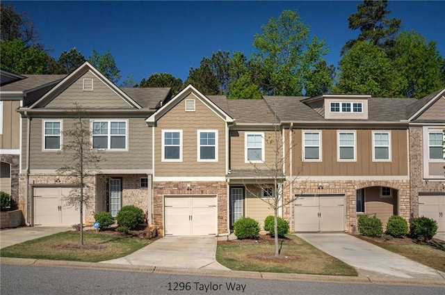 view of property featuring driveway