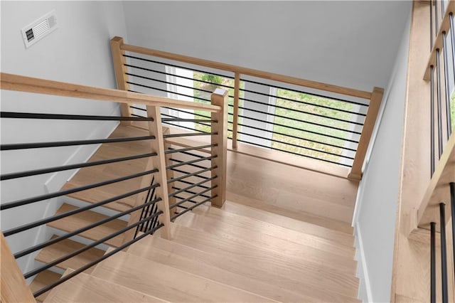 1610 Niskey Lake Rd, Atlanta, GA 30331 - stairway with wood finished floors