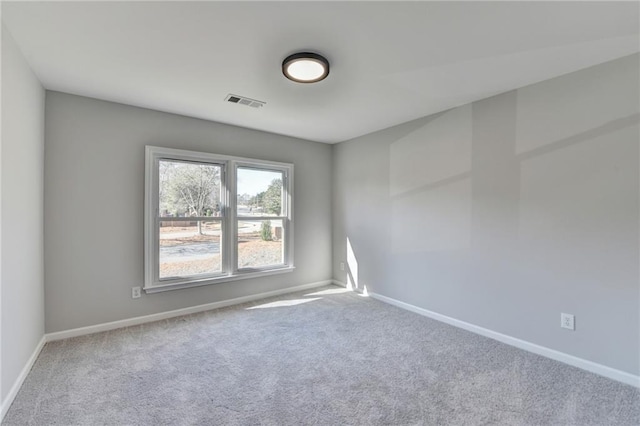 spare room featuring carpet floors