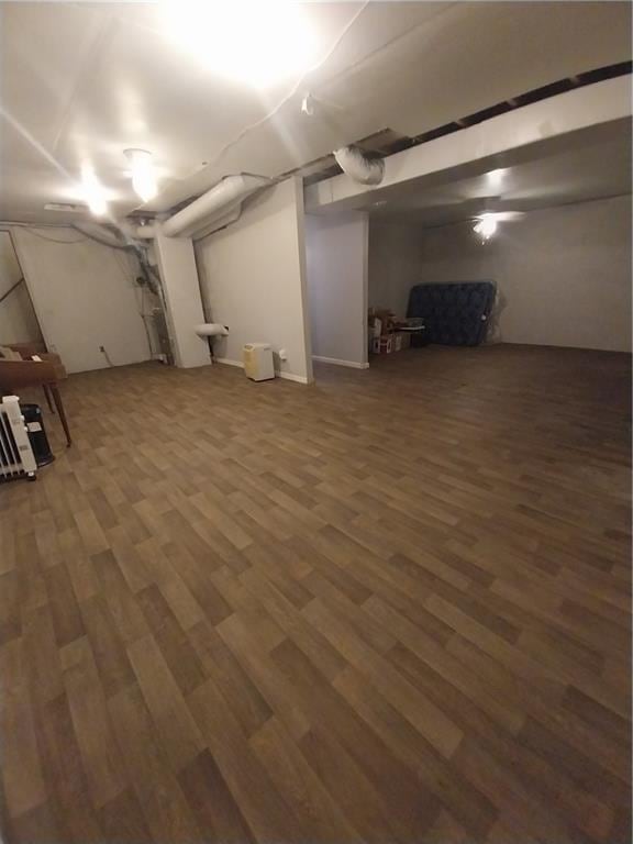 6005 Hendrix Rd, Cumming, GA 30040 - finished basement featuring wood finished floors
