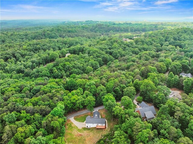 205 Crooked Pine Trl, Baldwin, GA 30511 - drone / aerial view of a heavily wooded area