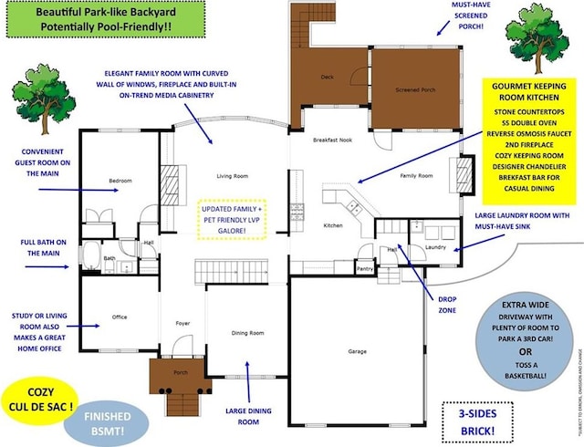 602 Davenport Pl, Canton, GA 30115 - property floor plan