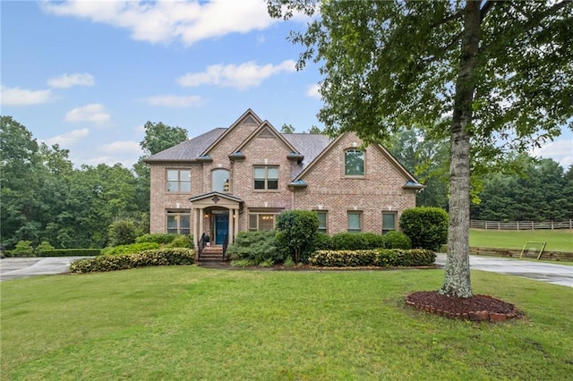 602 Davenport Pl, Canton, GA 30115 - view of front of house with brick siding and driveway