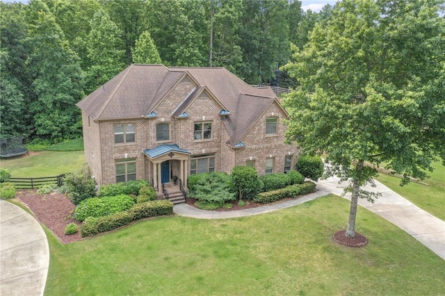 602 Davenport Pl, Canton, GA 30115 - craftsman-style home with brick siding and driveway