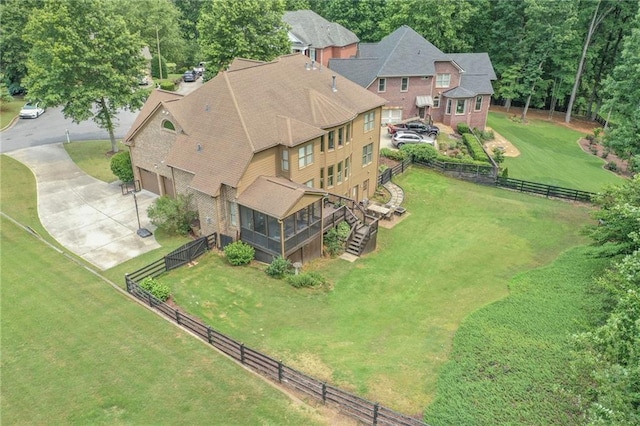 602 Davenport Pl, Canton, GA 30115 - aerial view of property and surrounding area