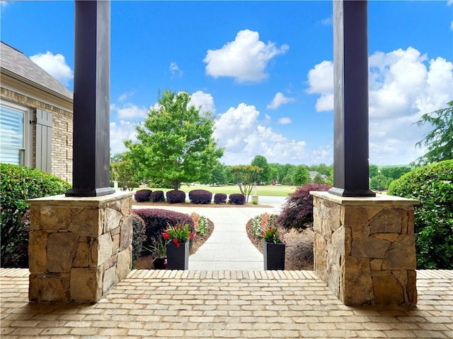 view of property's community