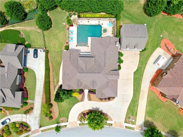 drone / aerial view