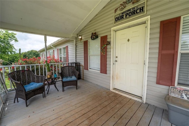 735 Hale Rd, Maysville, GA 30558 - view of deck