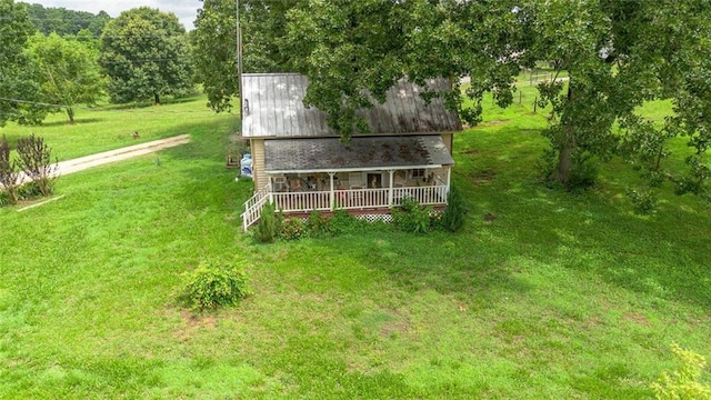 735 Hale Rd, Maysville, GA 30558 - view from above of property
