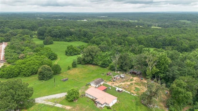 735 Hale Rd, Maysville, GA 30558 - view of property location featuring a heavily wooded area