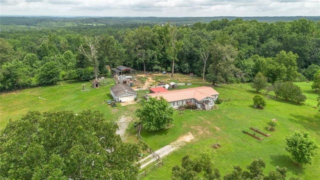 735 Hale Rd, Maysville, GA 30558 - view of subject property featuring a heavily wooded area
