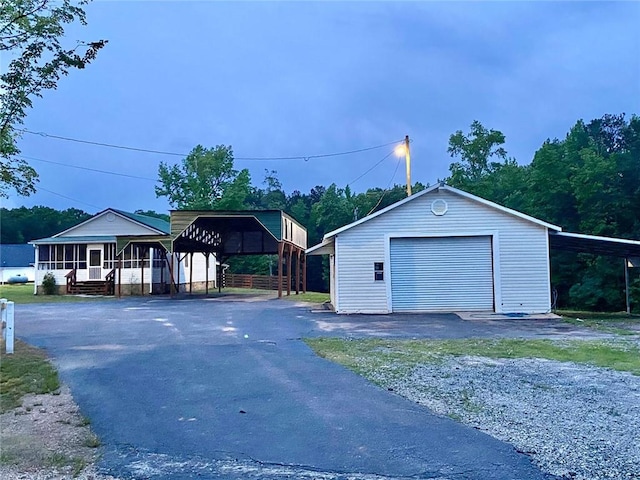 505 Sandhill Hickory Level Rd, Carrollton, GA 30116 - garage with a detached garage and driveway